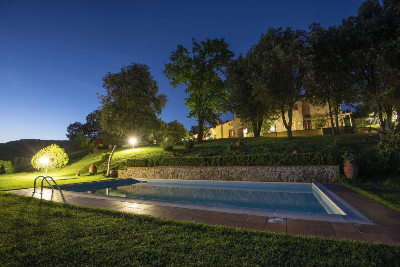 Villa Il Sole チヴィテッラ・イン・ヴァル・ディ・キアーナ エクステリア 写真
